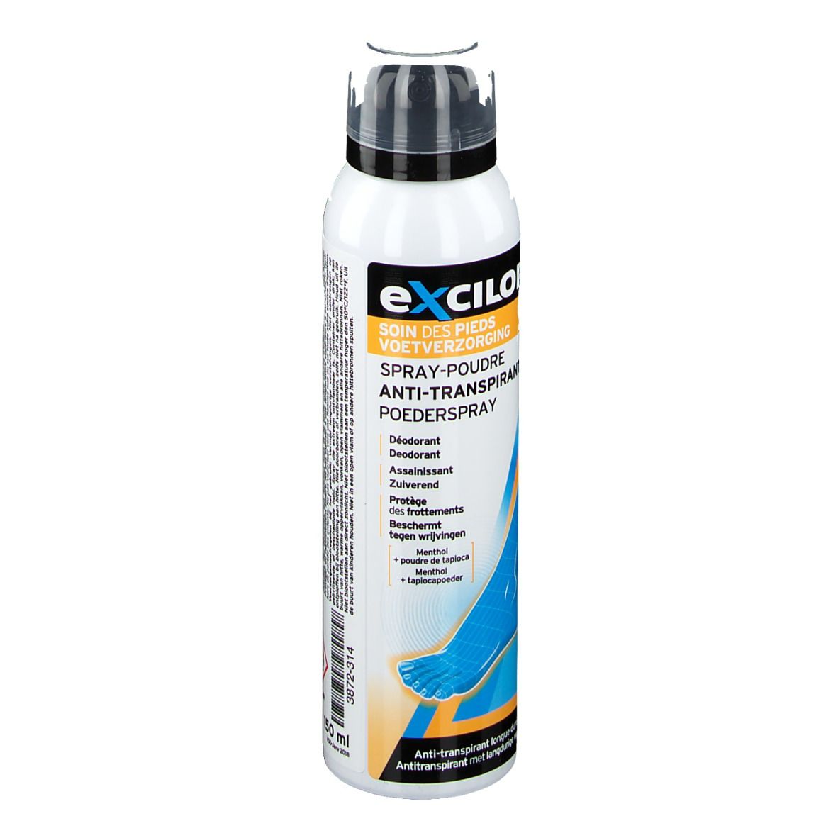 eXcilor® Fußpflege Antiperspirant Pulver Spray