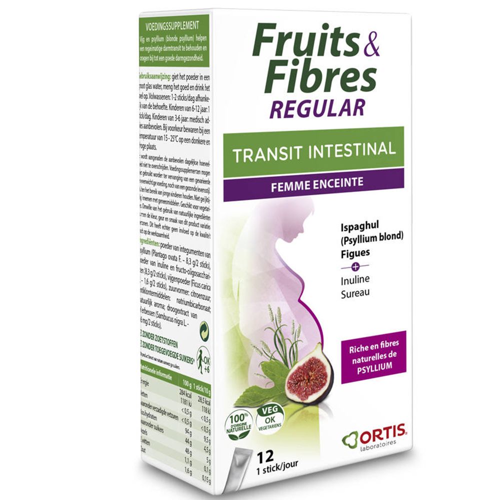 Ortis® Fruits & Fibres Regular Transit Intestinal Schwangere Frauen
