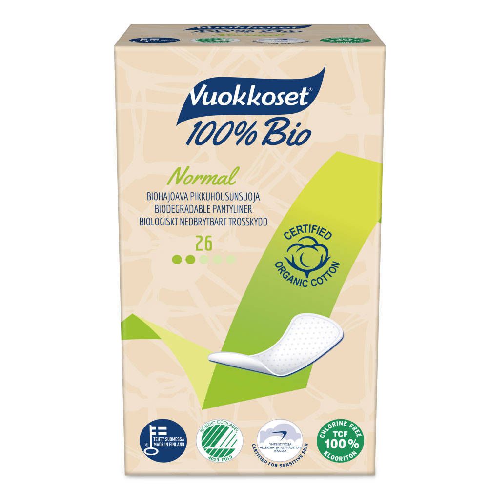 Vuokkoset® 100% Bio Normal