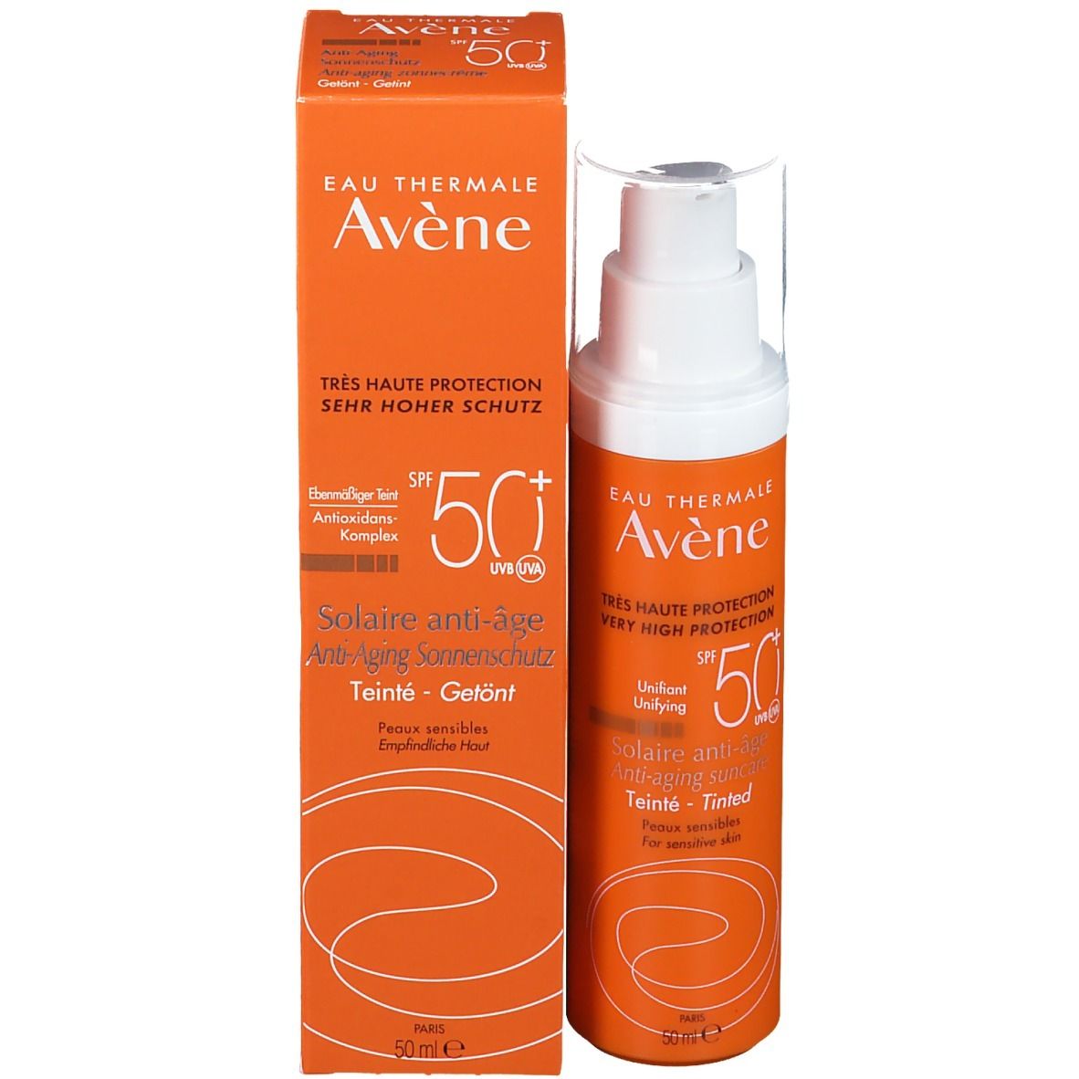 Avene Solaire Anti-Age getönt LSF 50+