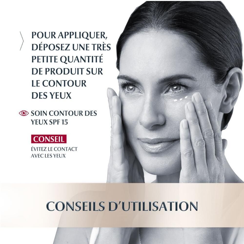 Eucerin® HYALURON-FILLER + ELASTICITY Soin contour des yeux SPF 15