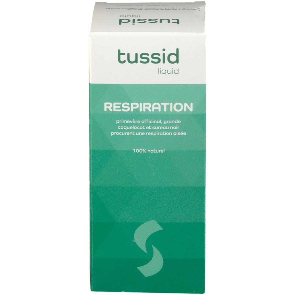 Eine Schachtel mit der Aufschrift "tussid liquid".