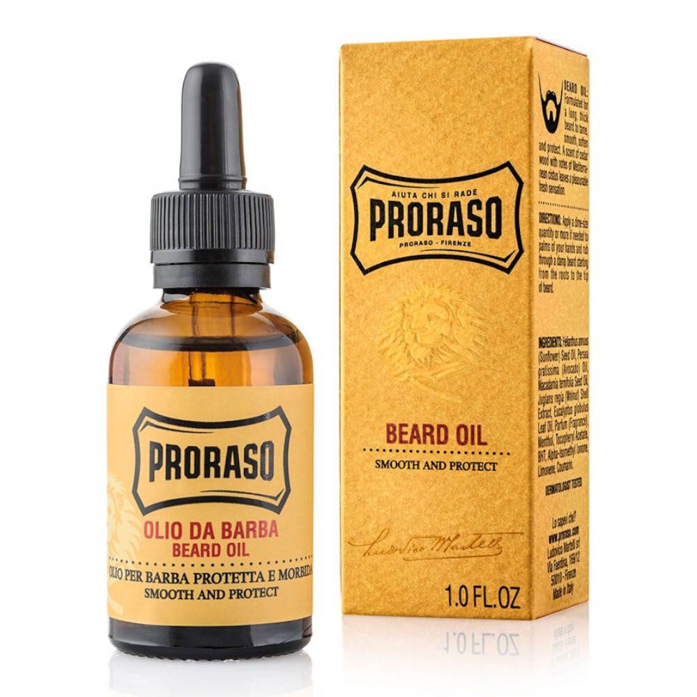 PRORASO Huile à Barbe Wood & Spice