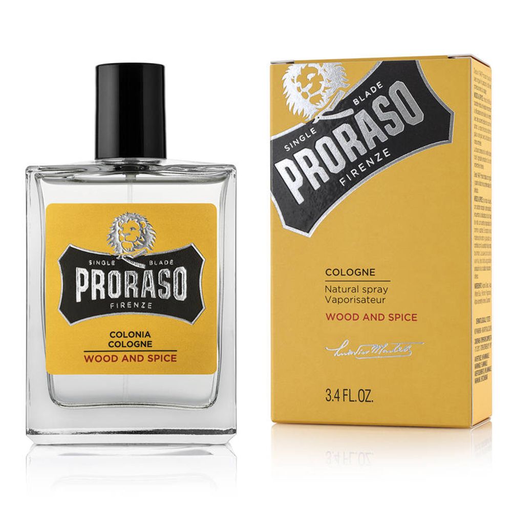 PRORASO Eau de Cologne Bois et épices