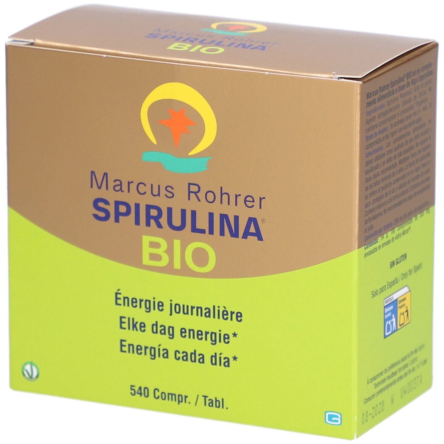 Marcus Rohrer Bio Spiruline Recharge