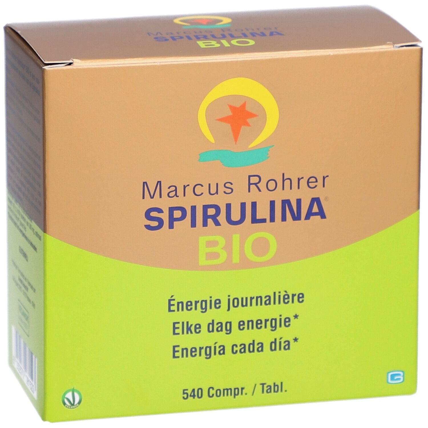 Marcus Rohrer Bio Spiruline Recharge