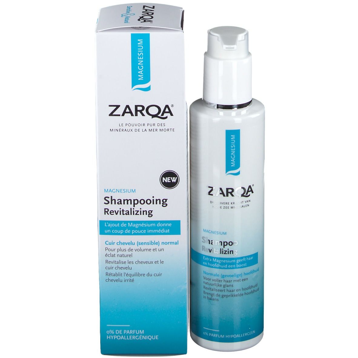 ZARQA® MAGNESIUM Revitalisierendes Shampoo