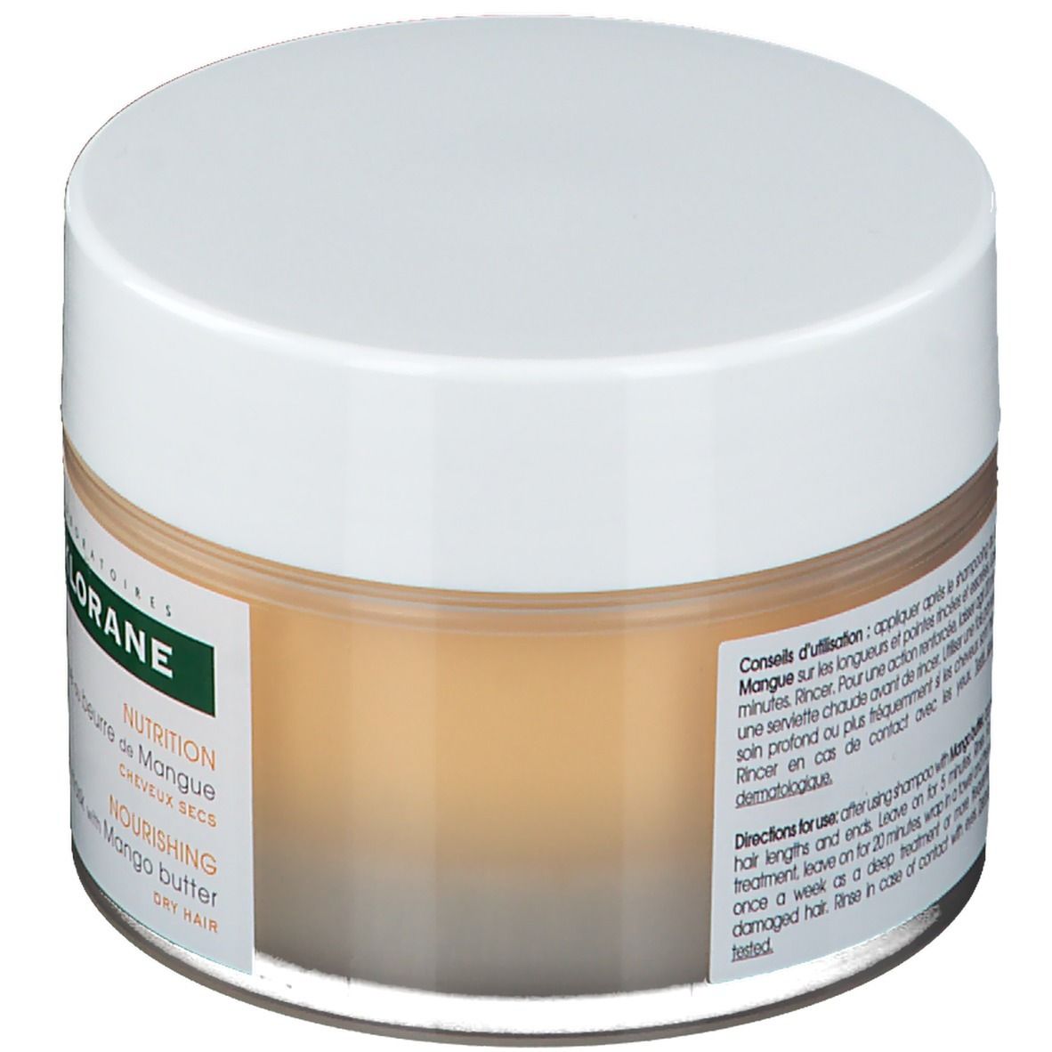 Klorane Nutrition & Réparation Masque au beurre de Mangue BIO
