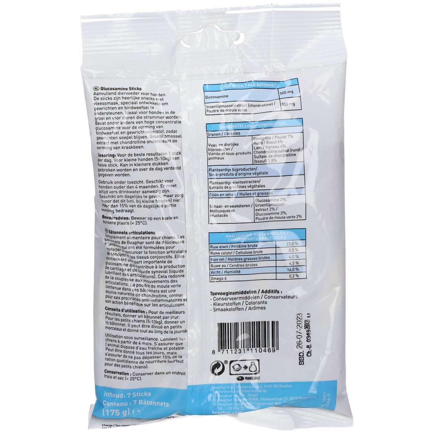 beaphar Gelenk Fit Glucosaminsticks