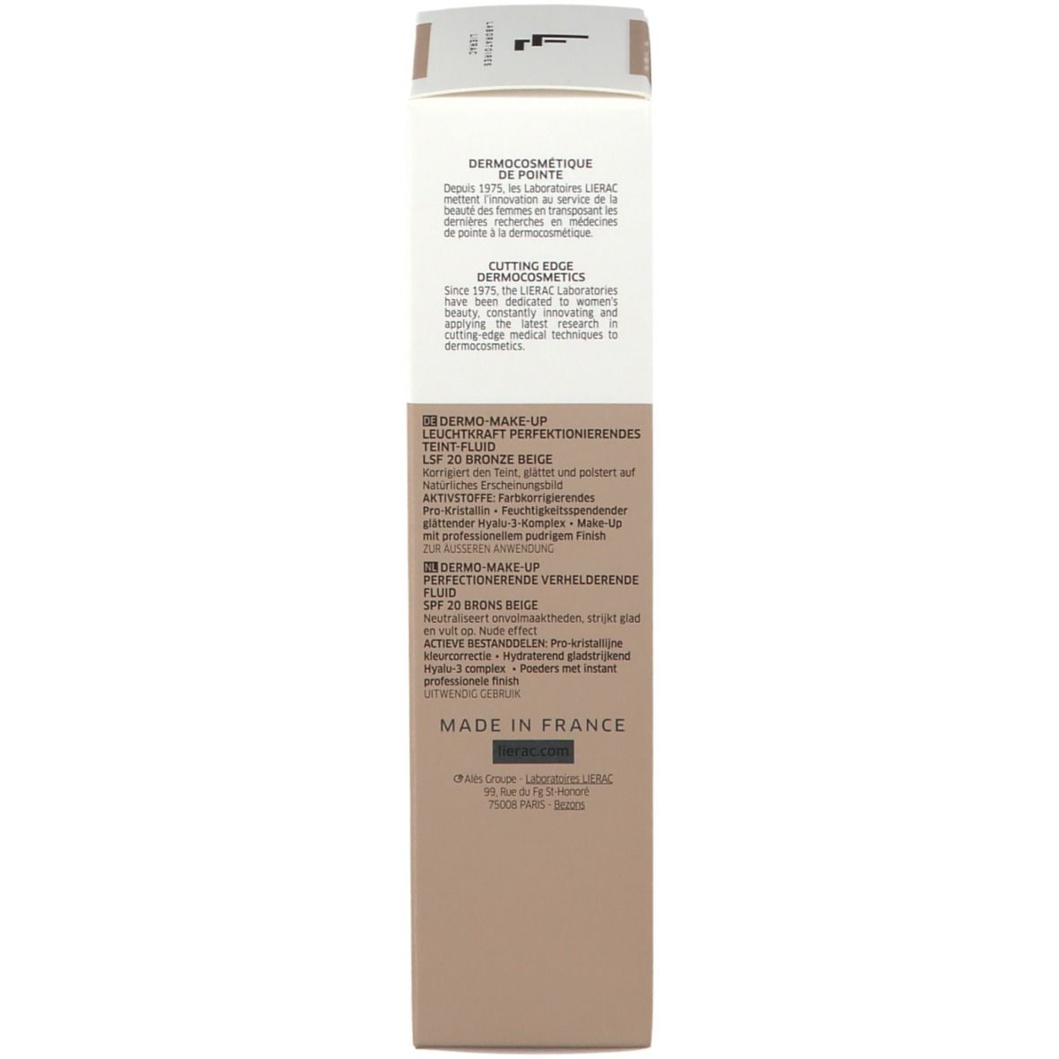 LIERAC Teint Perfect Skin SPF20 04 Beige Bronze
