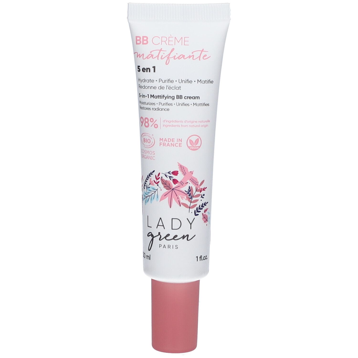 Lady Green Teint Velours BB Crème Perfectrice 5 en 1 Light