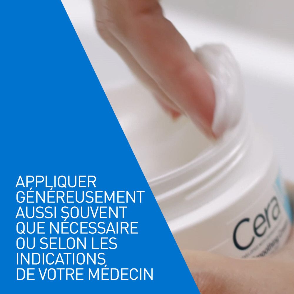 CeraVe SA Crème Anti-rugosités pour les peaux très sèches, rugueuses 177 ml