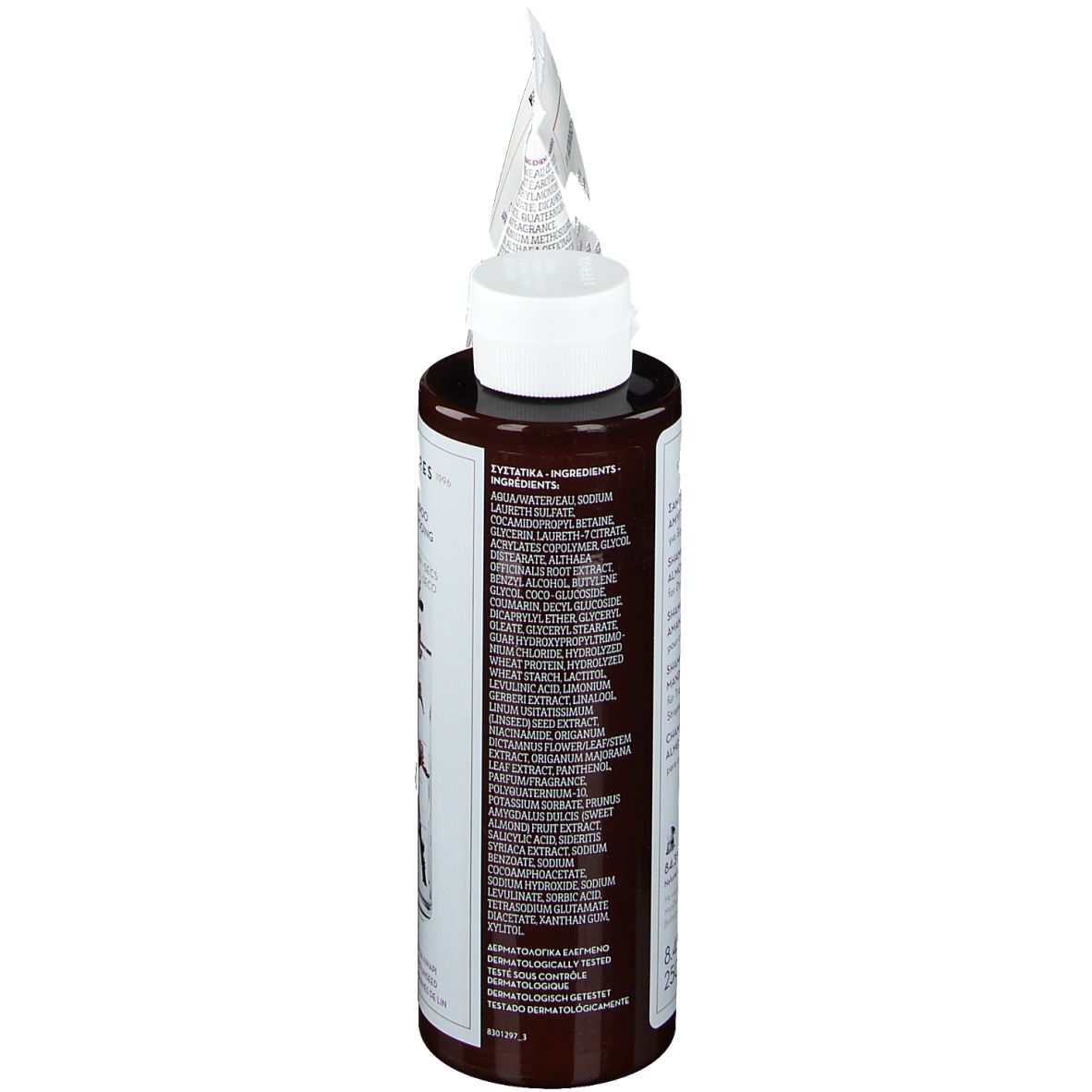 KORRES Shampooing & réparateur Amandes et graines de lin