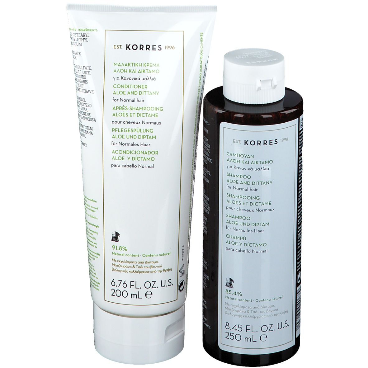 Korres Haarpflege Set Aloe und Diptam