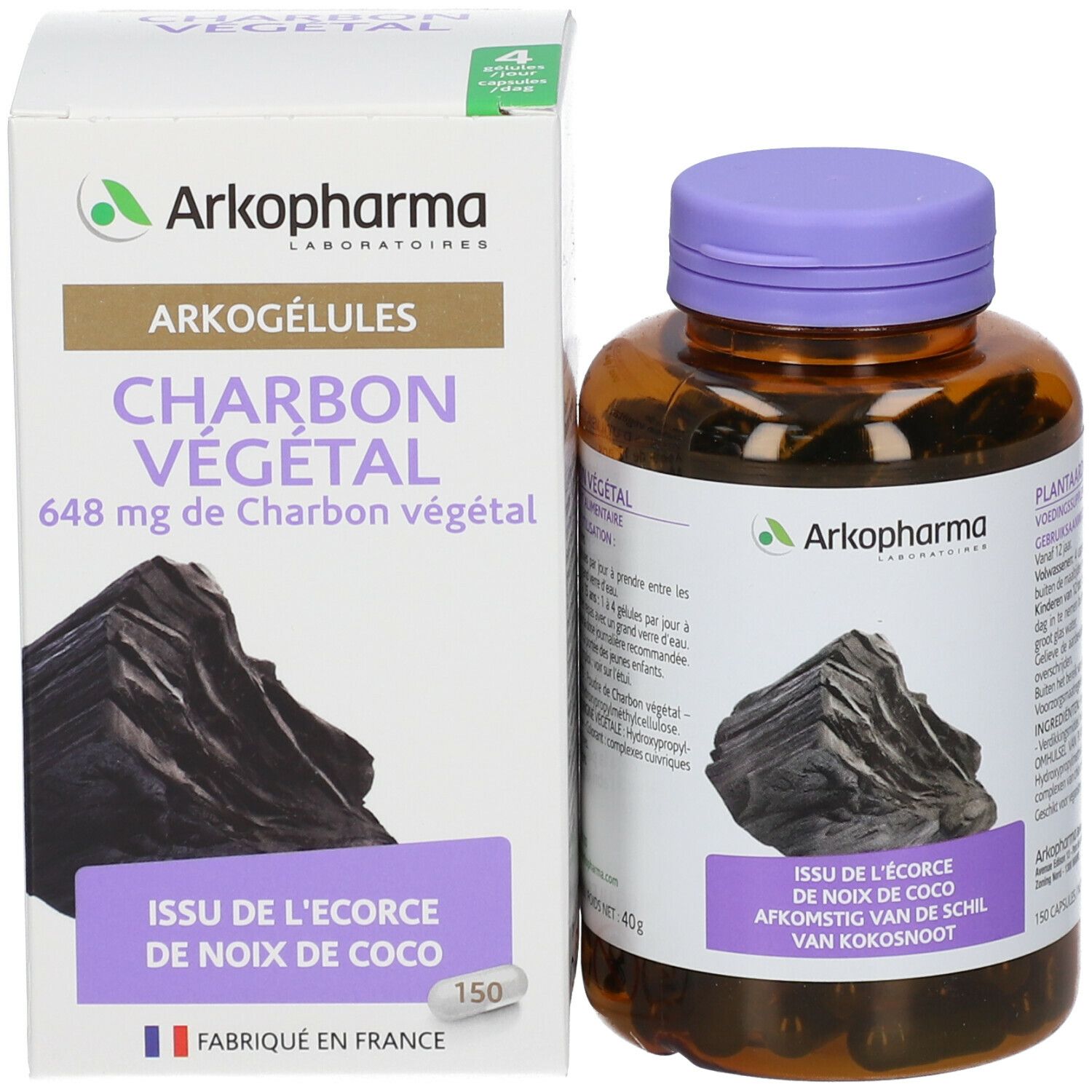 Arkopharma Arkogélules® Charbon Végétal