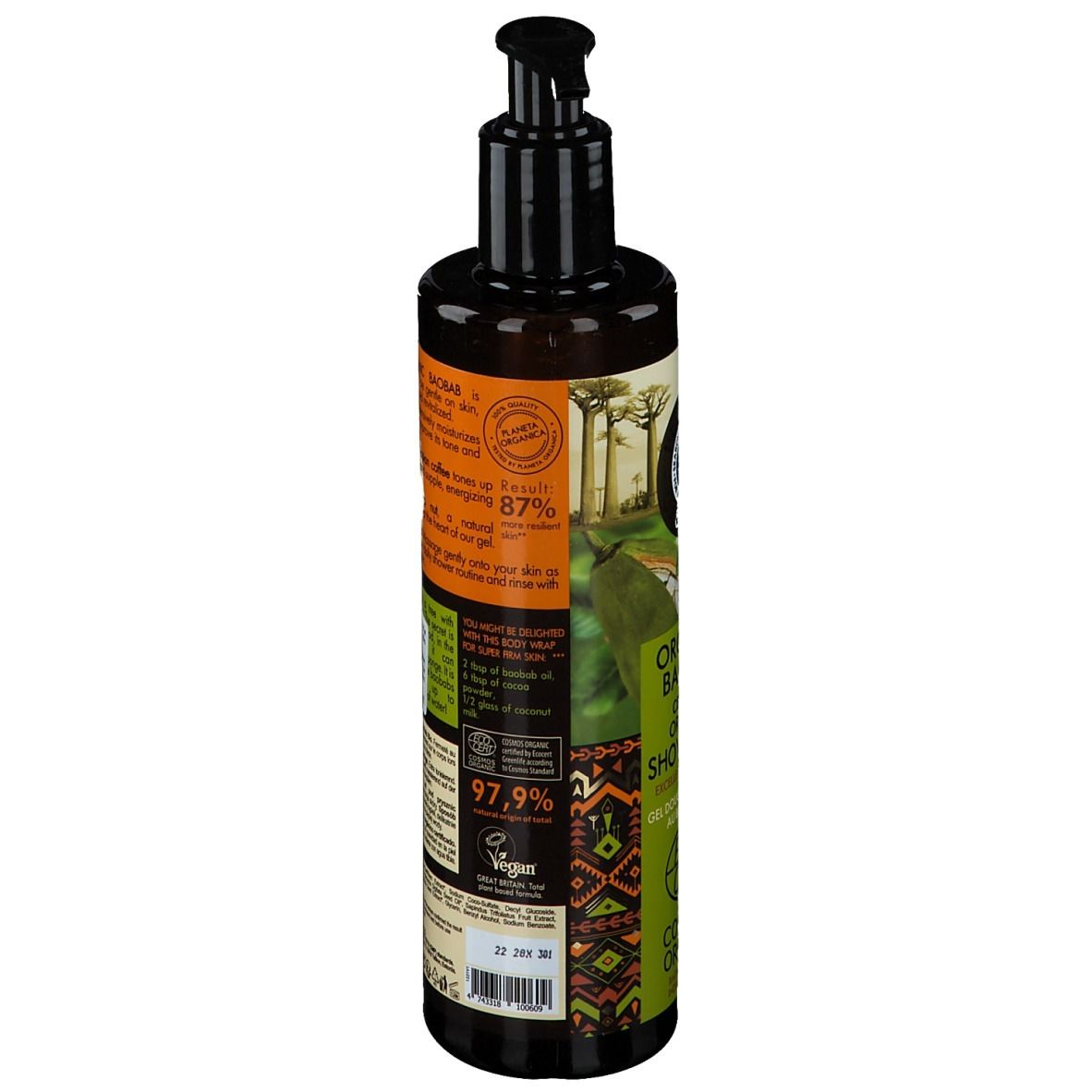 PLANETA ORGANICA Bio-Duschgel mit Baobab