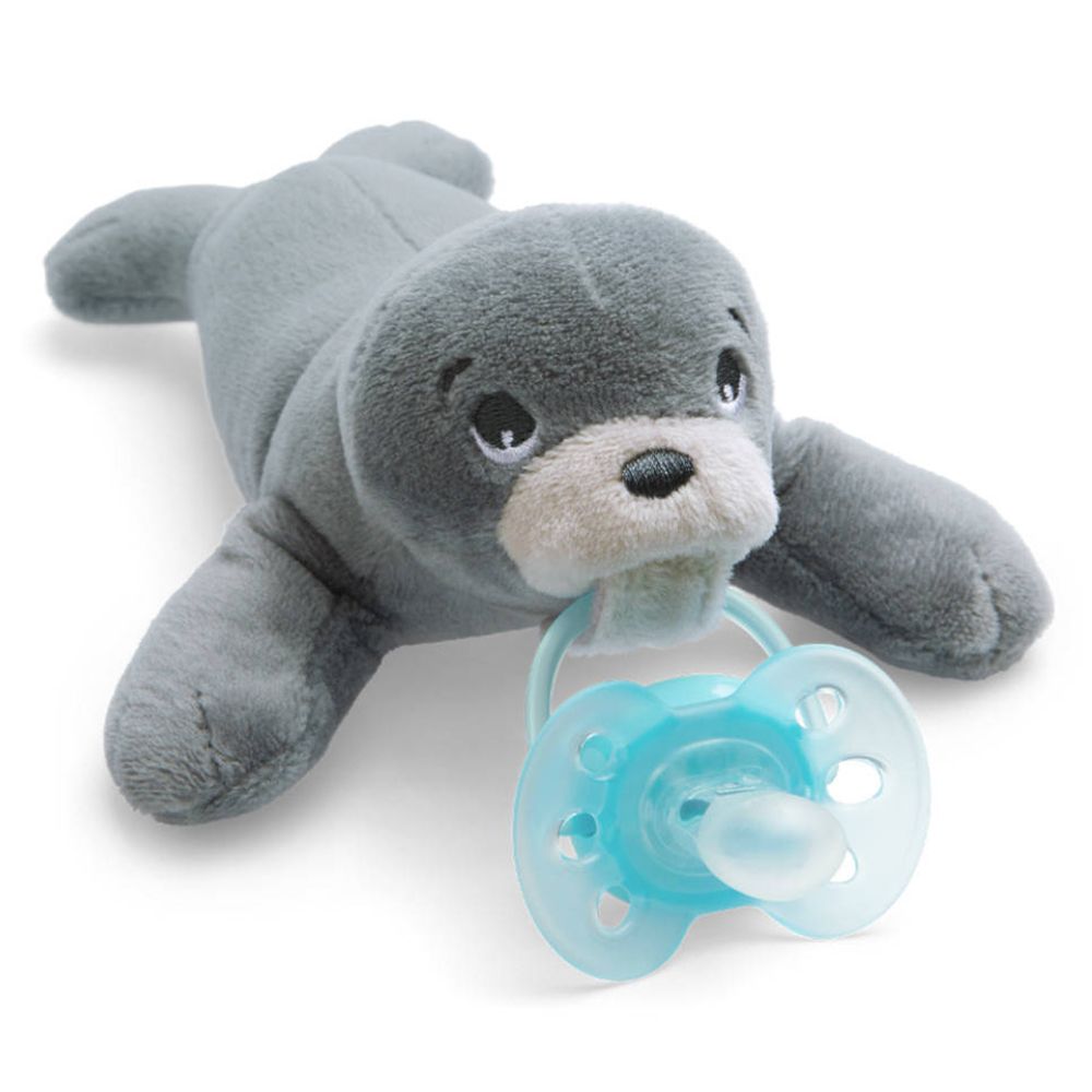 PHILIPS AVENT Peluche ultra-douce avec sucette Phoque 0+ mois