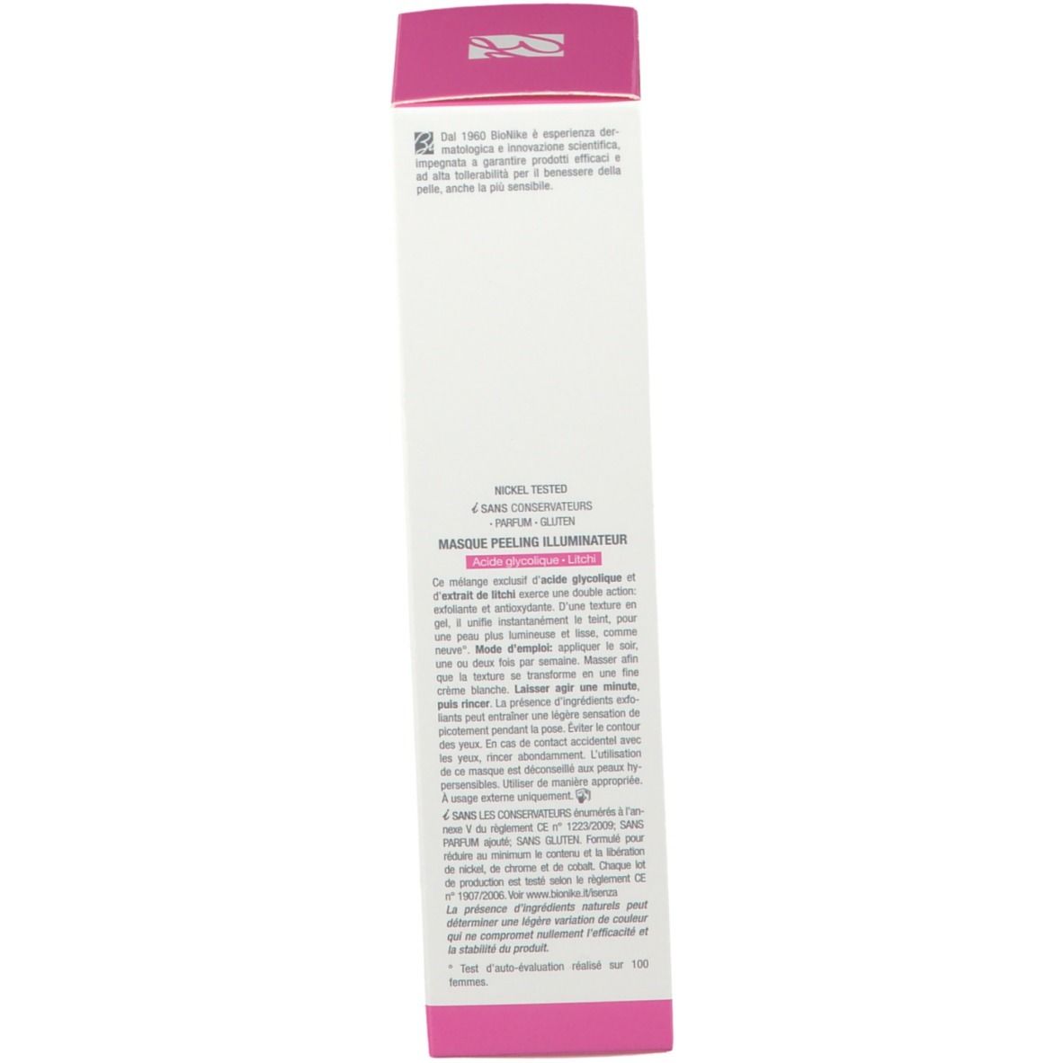 BioNike DEFENCE MASK INSTANT GLOW Masque peeling illuminateur