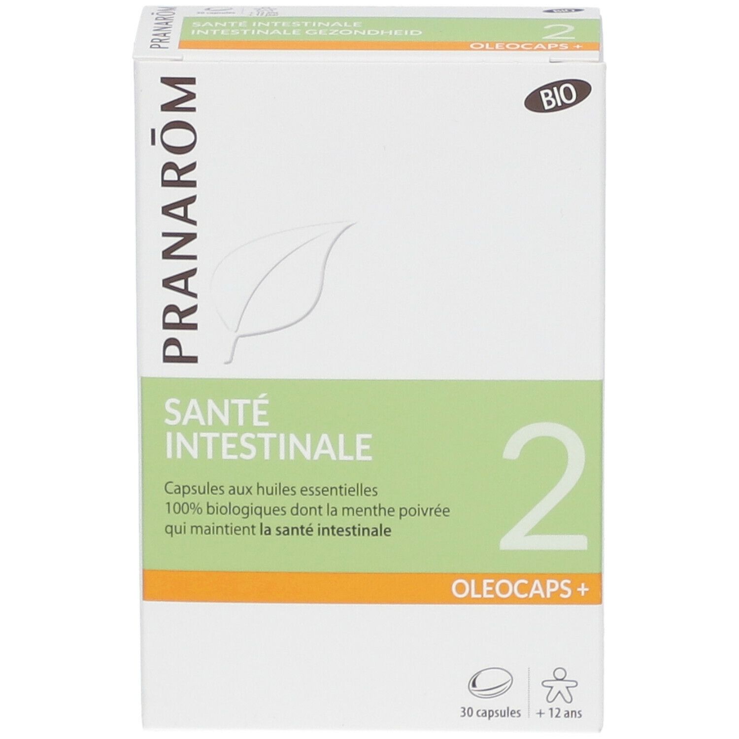 Pranarôm Oleocaps+ 2 - Santé intestinale BIO