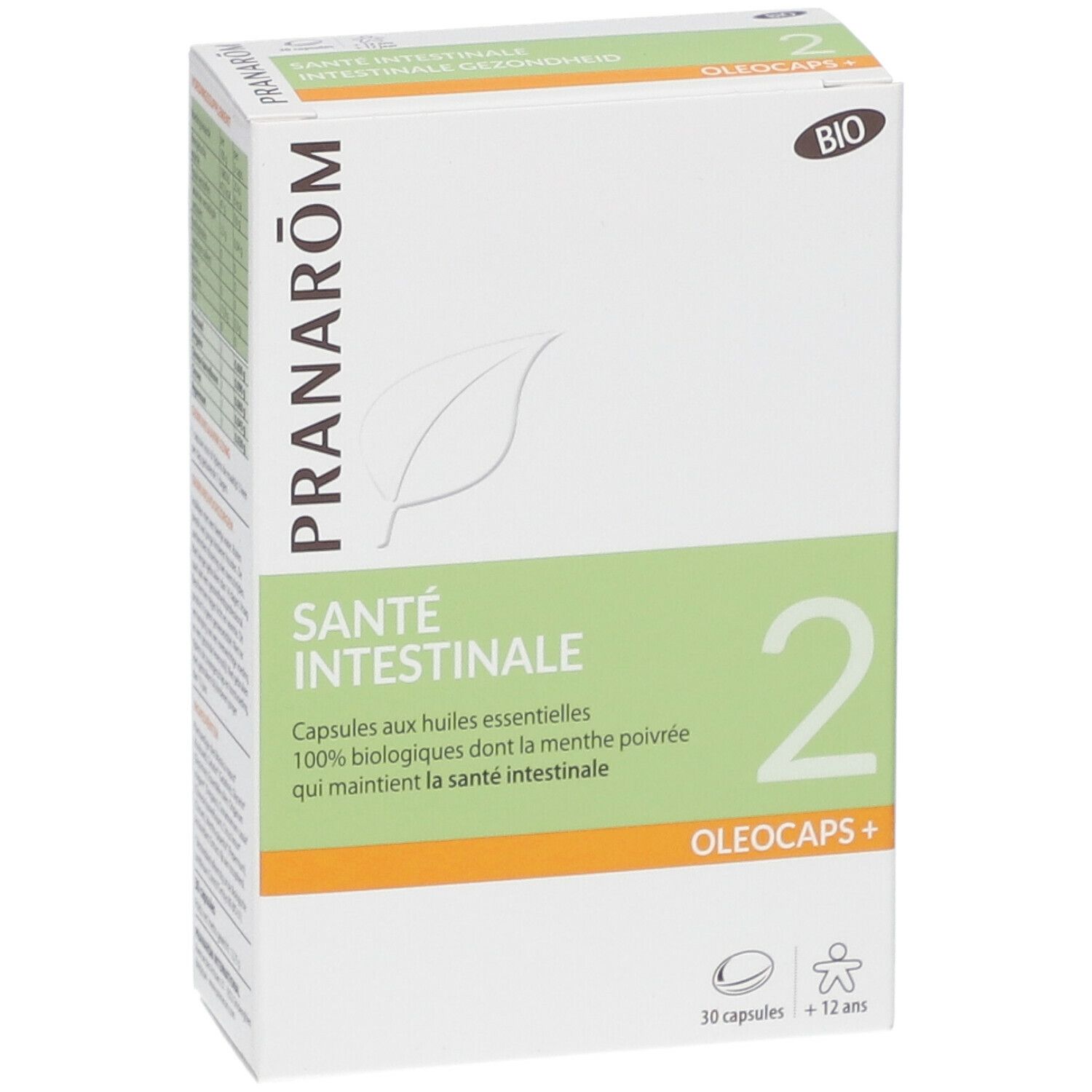 Pranarôm Oleocaps+ 2 - Santé intestinale BIO