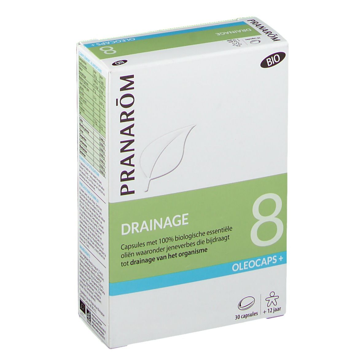 Pranarôm Oleocaps+ 8 - Drainage BIO