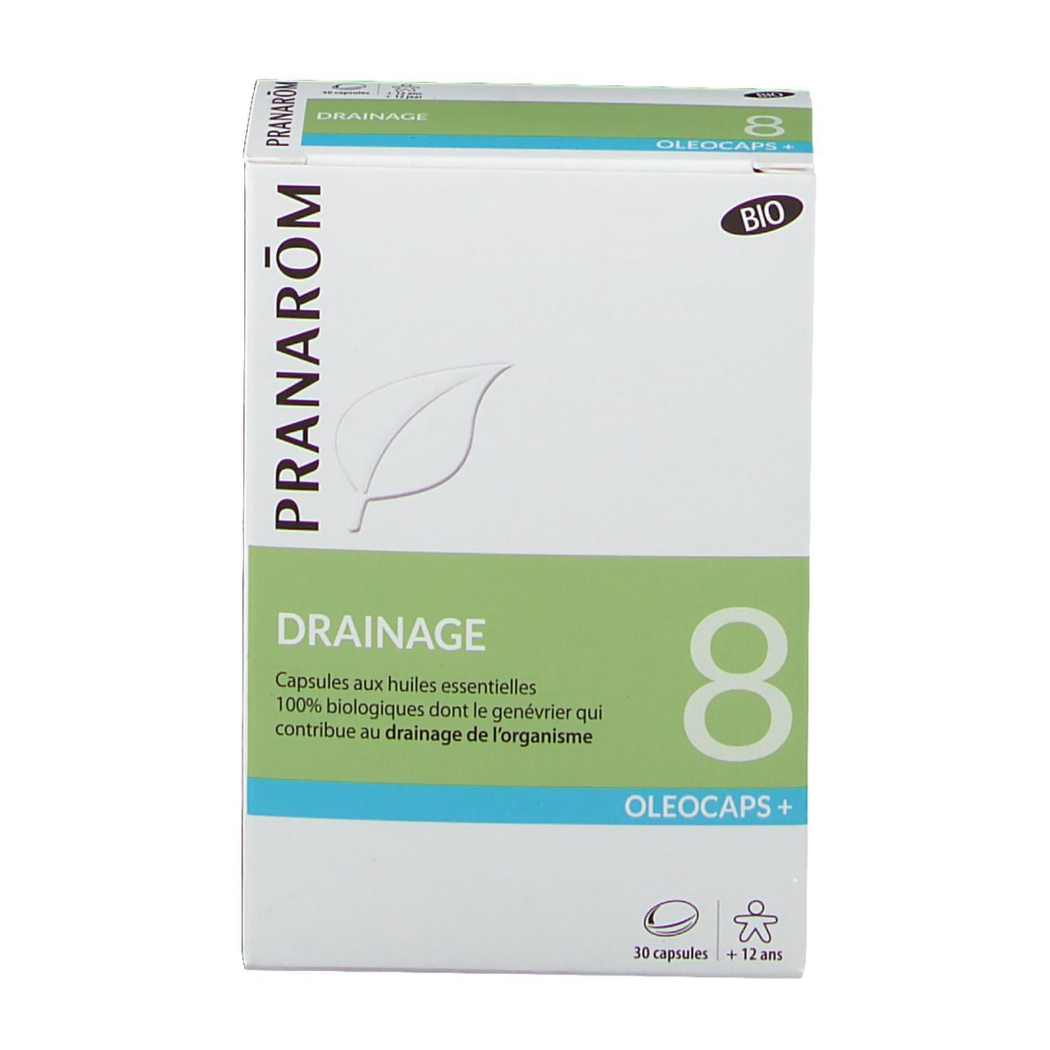 Pranarôm Oleocaps+ 8 - Drainage BIO