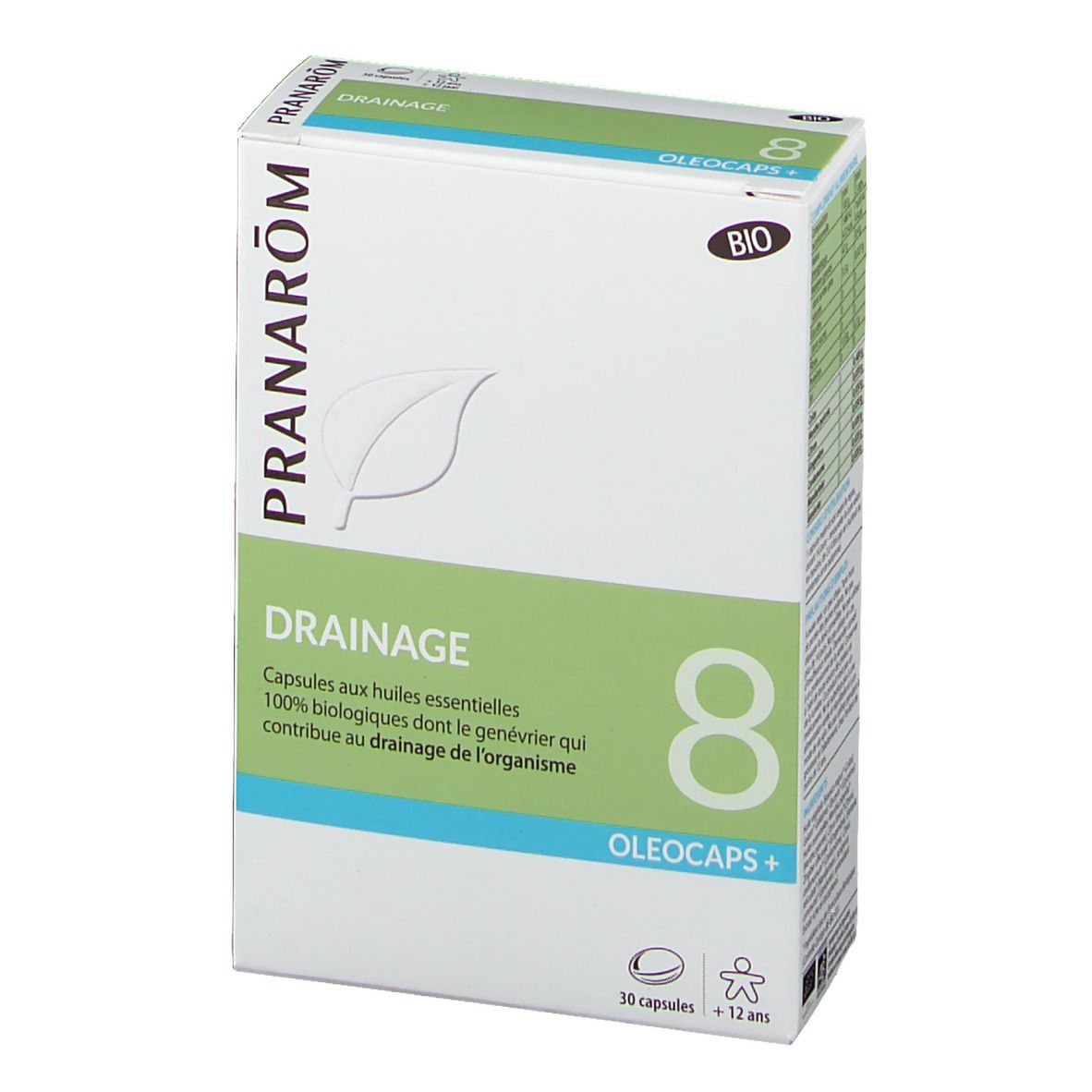 Pranarôm Oleocaps+ 8 - Drainage BIO