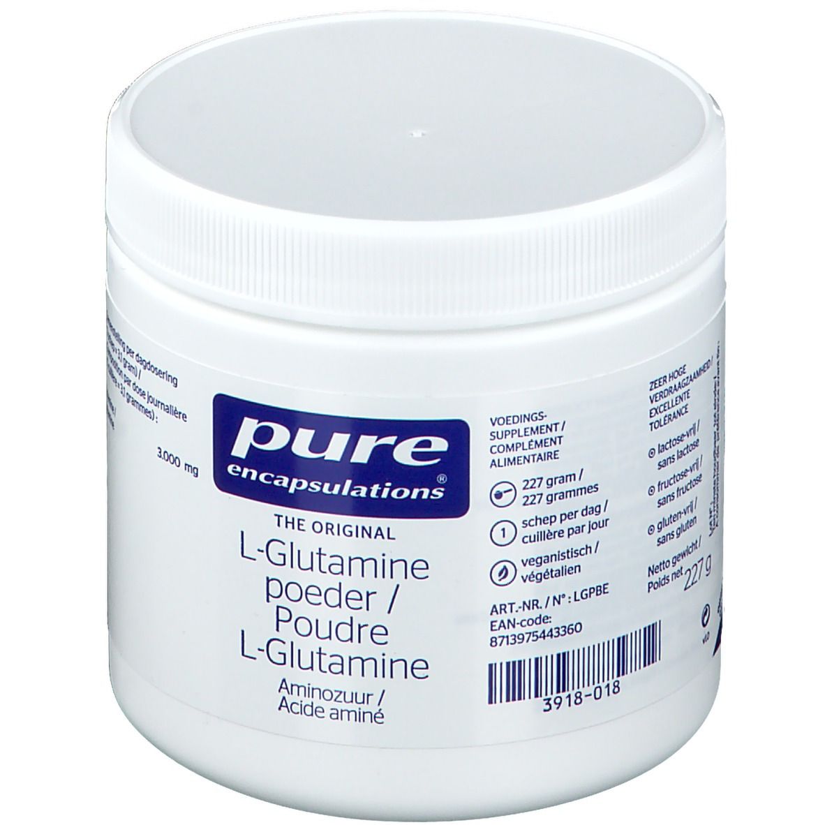 Pure Encapsulations® L-Glutamin Pulver