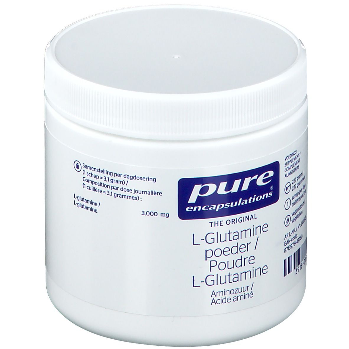 Pure Encapsulations® L-Glutamin Pulver