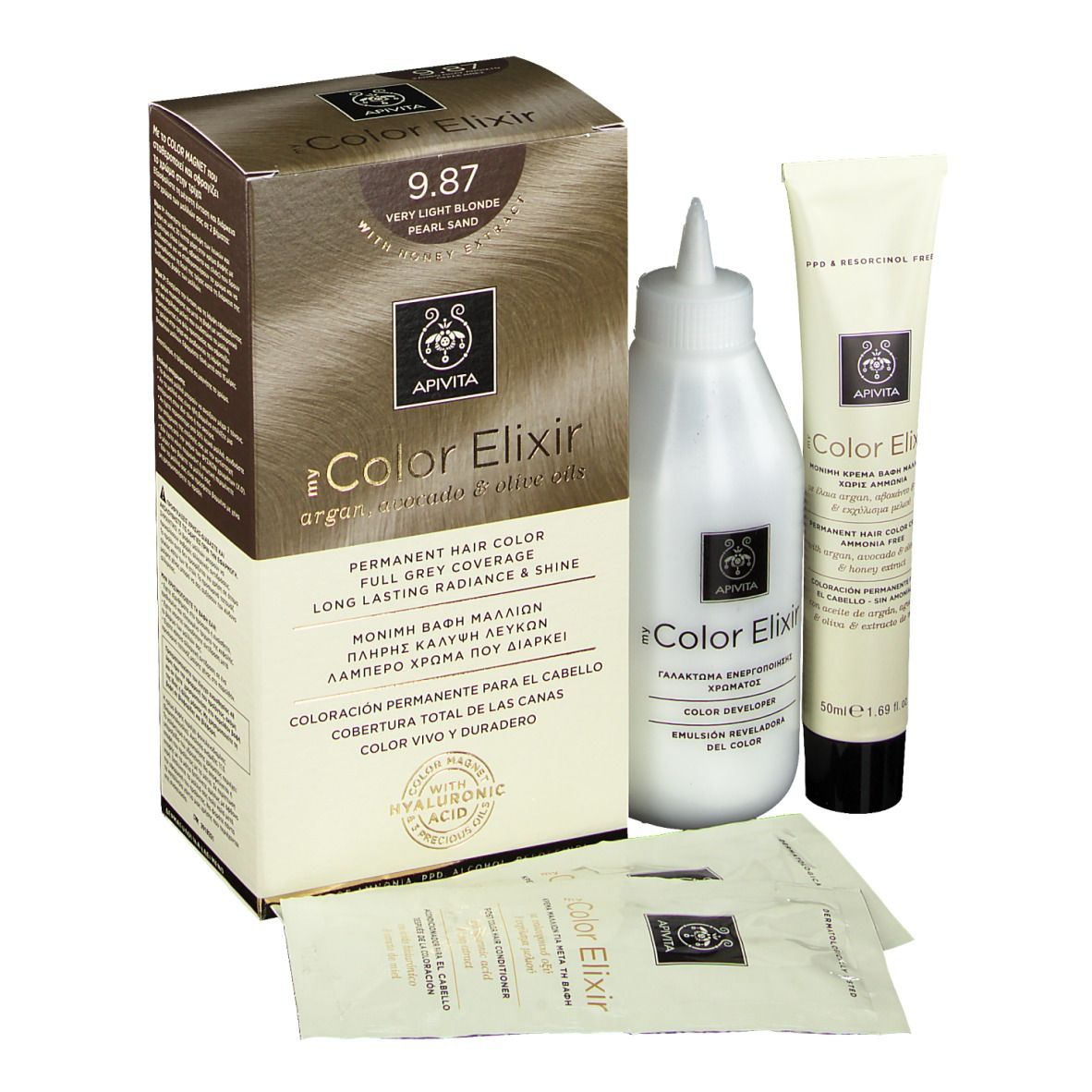 APIVITA My Color Elixir 9.87 Sehr hellblondes Perlsand