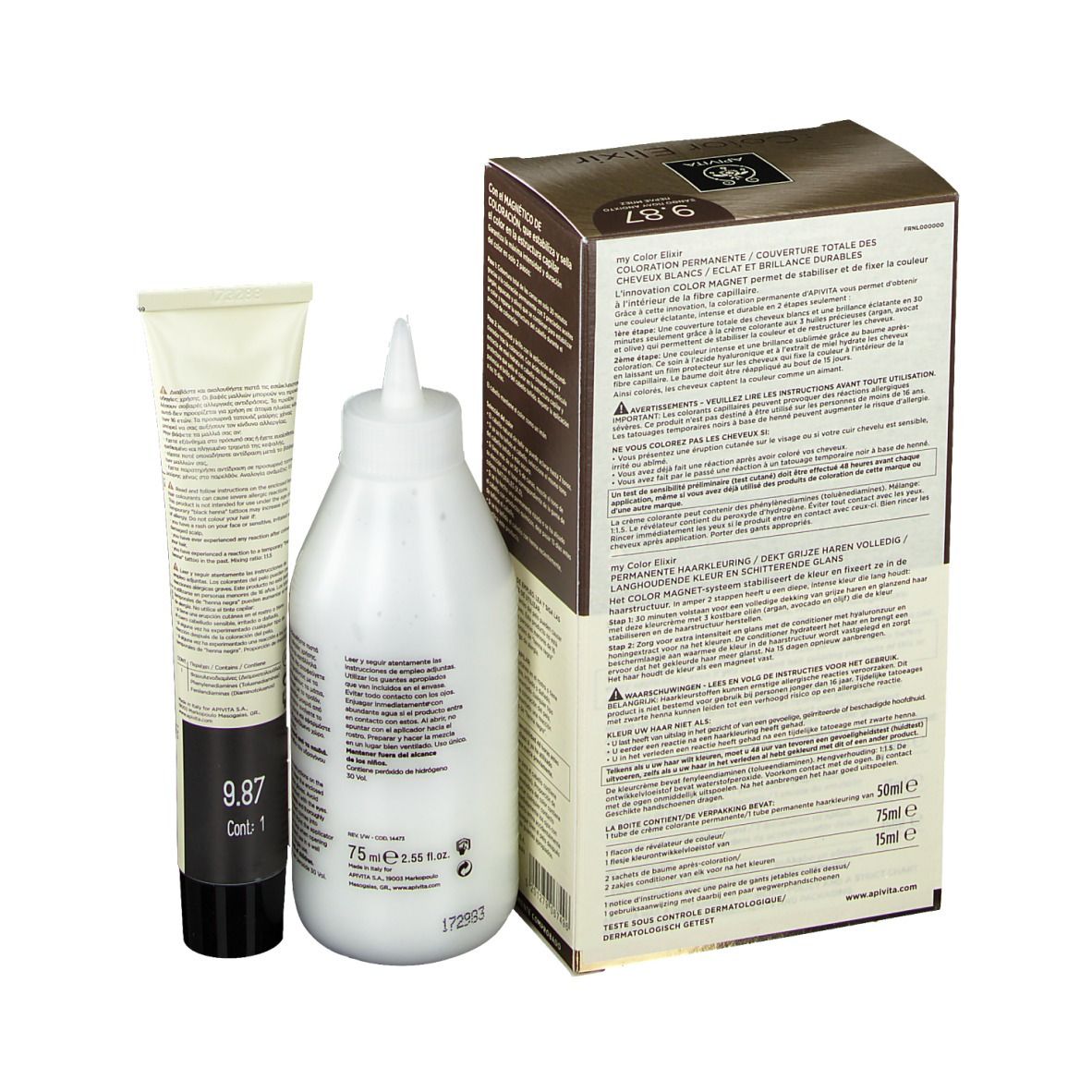 APIVITA My Color Elixir 9.87 Sehr hellblondes Perlsand
