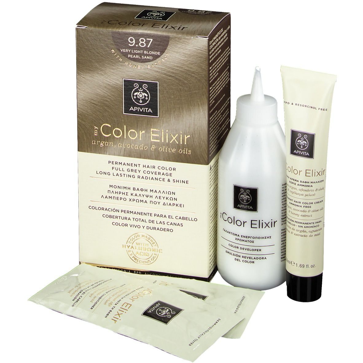 APIVITA My Color Elixir 9.87 Sehr hellblondes Perlsand