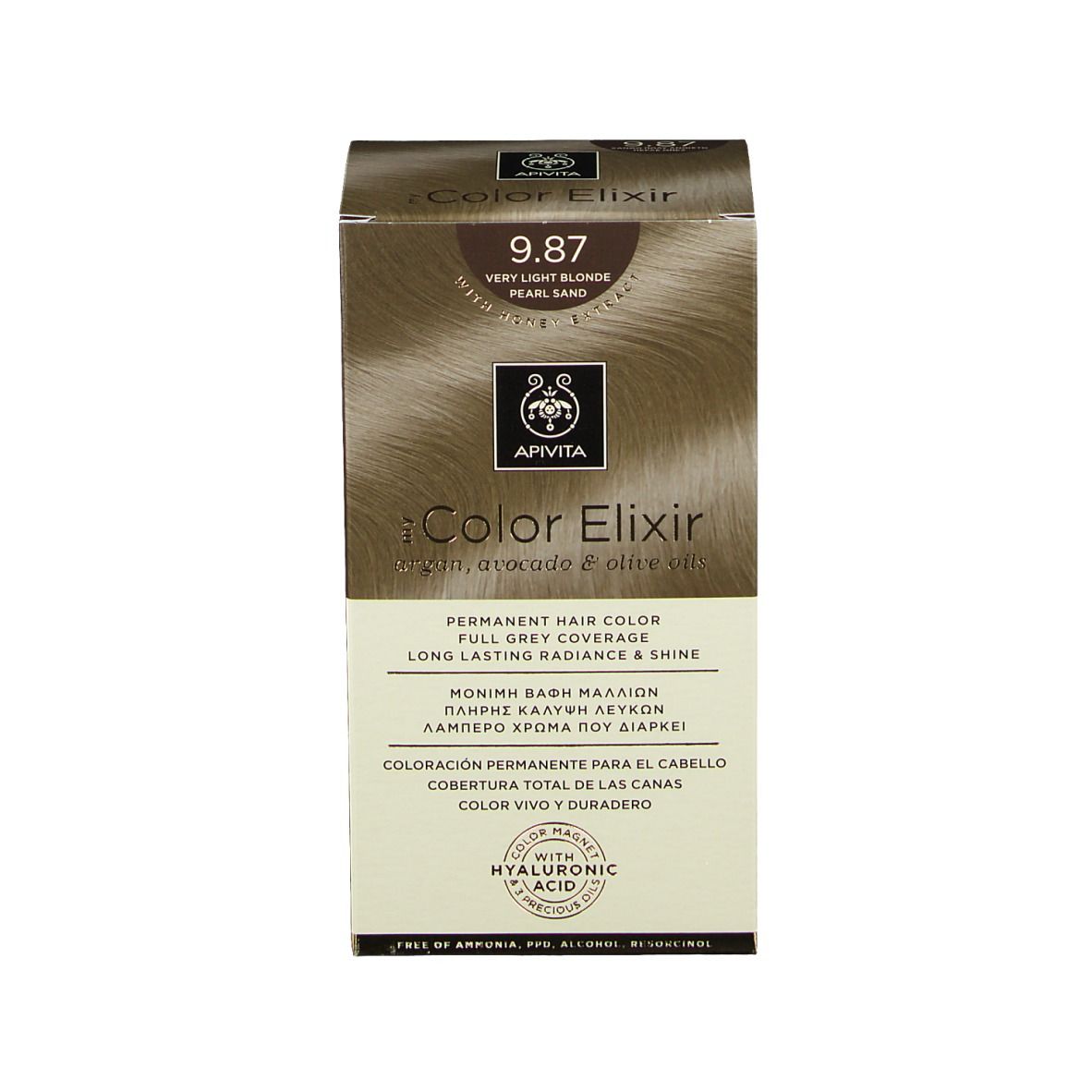 APIVITA My Color Elixir 9.87 Sehr hellblondes Perlsand