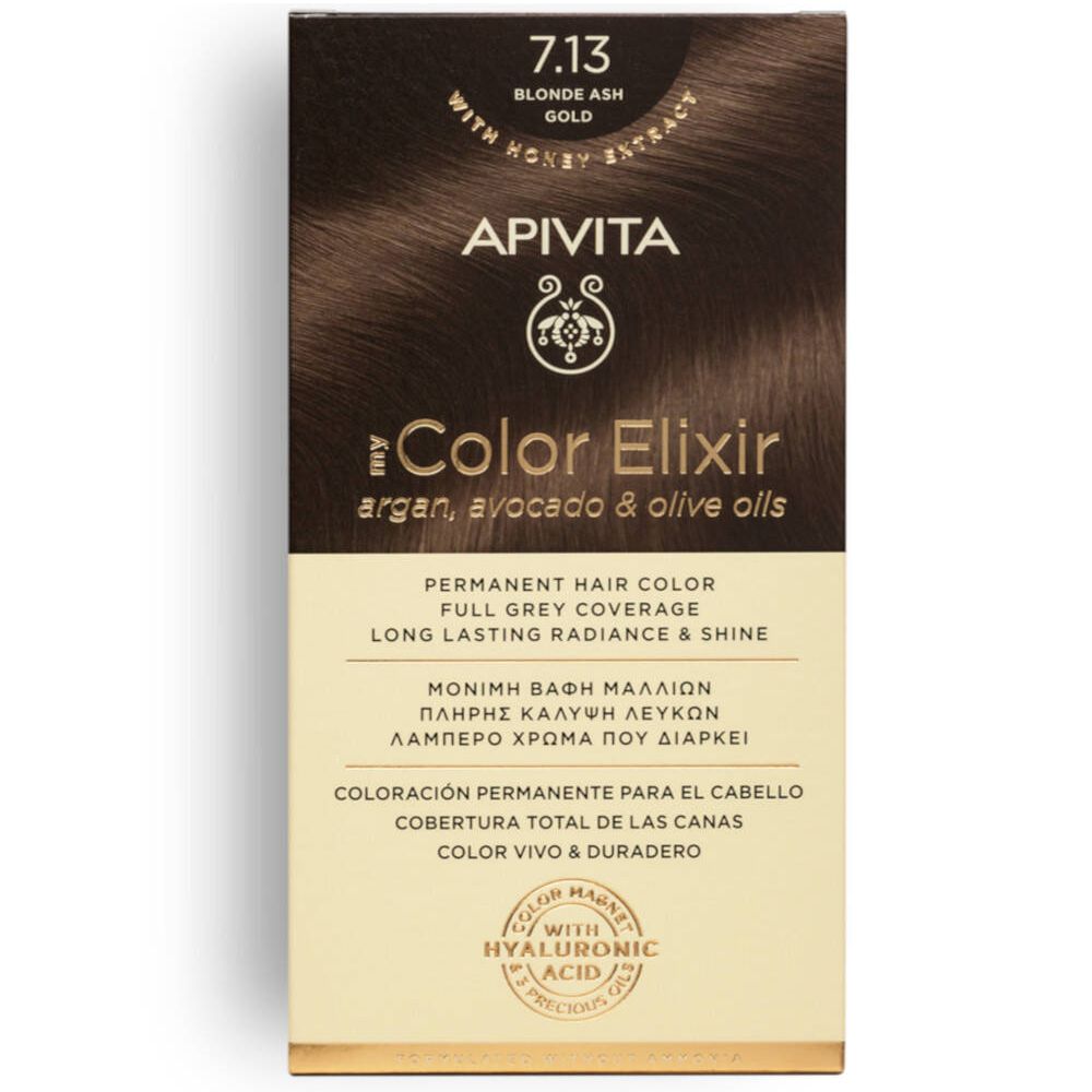 APIVITA My Color Elixir 7.13 Blond Ash Gold