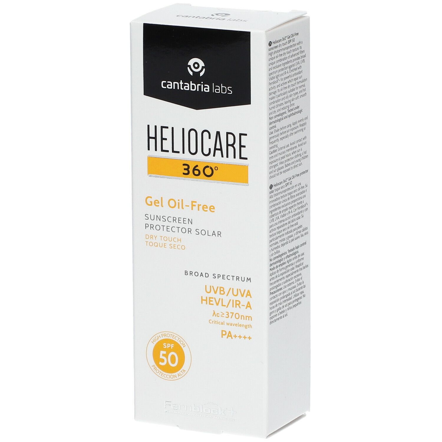 Heliocare 360° Gel Oil-free SPF50