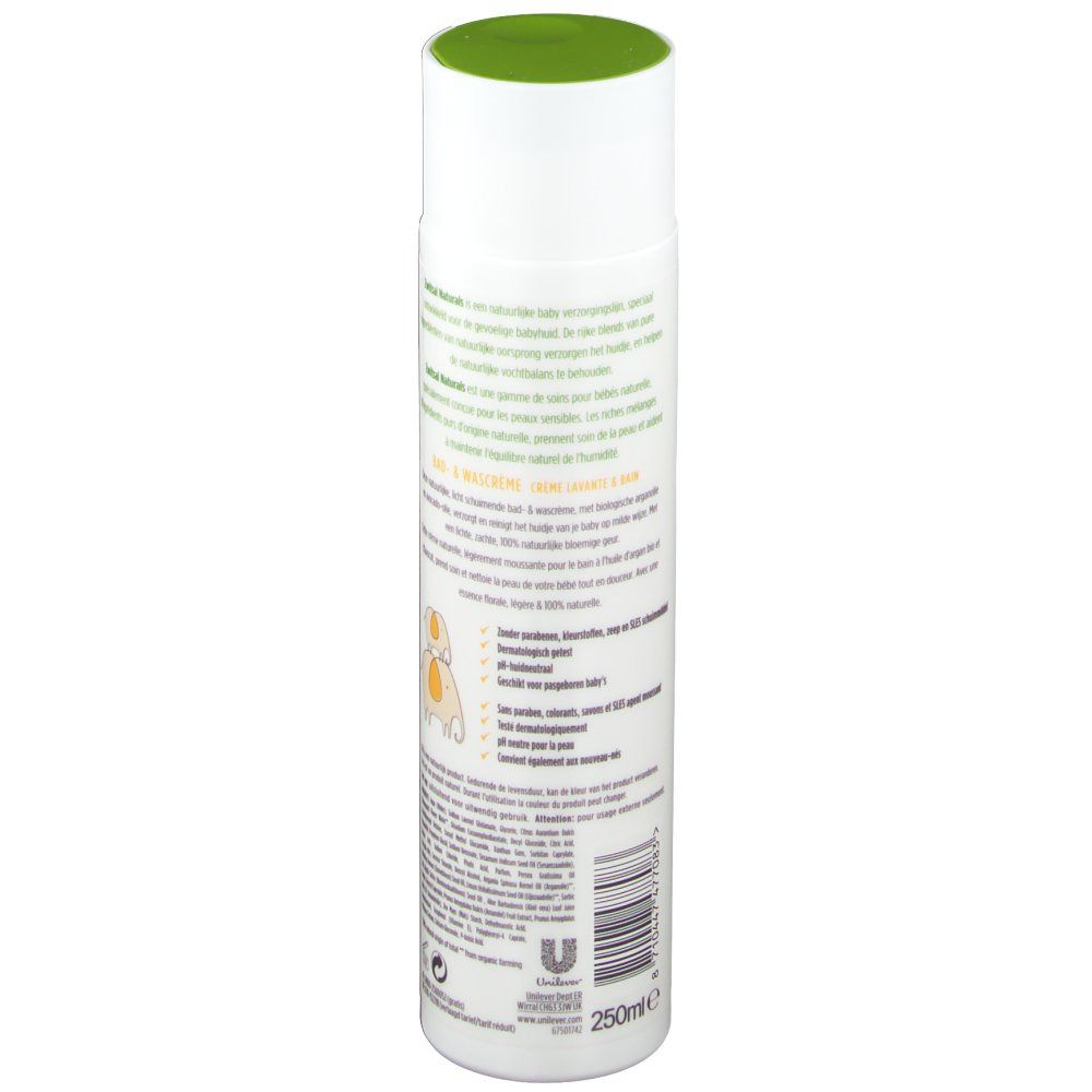 Zwitsal Naturals Crème lavante & bain bébé