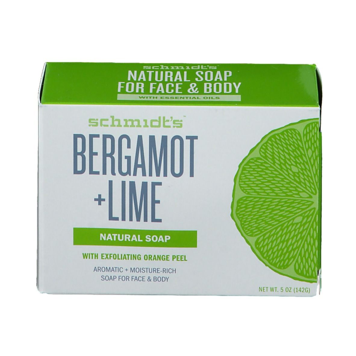 Schmidt's Savon Bergamot - Citron vert