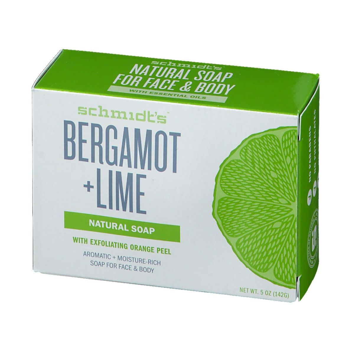 Schmidt's Savon Bergamot - Citron vert