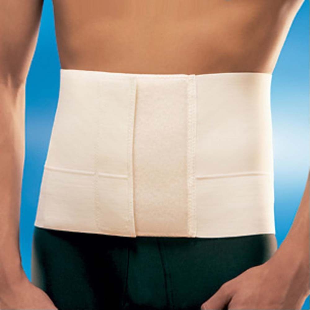 Bauchbandage. Größe M. Anatomisches Design. Mittlerer Stützgrad. Produktinformationen.