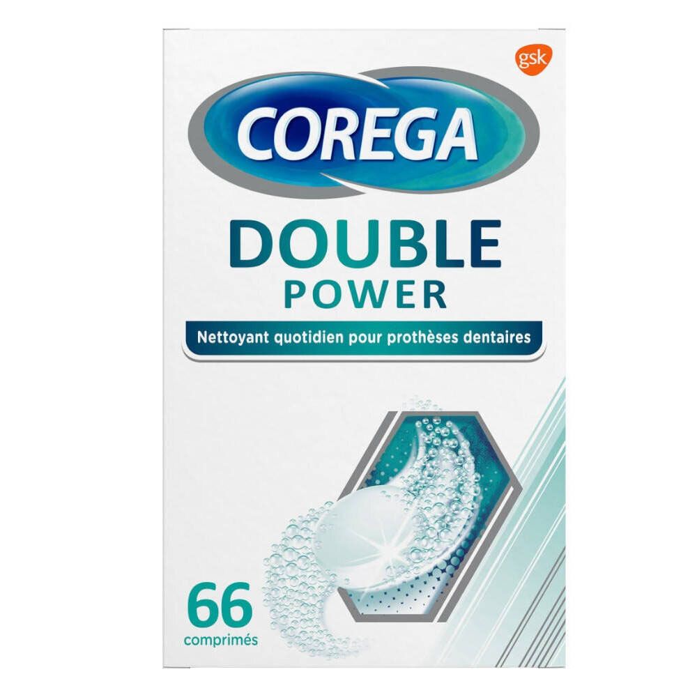 COREGA Double Power Zahnprothesen-Reiniger