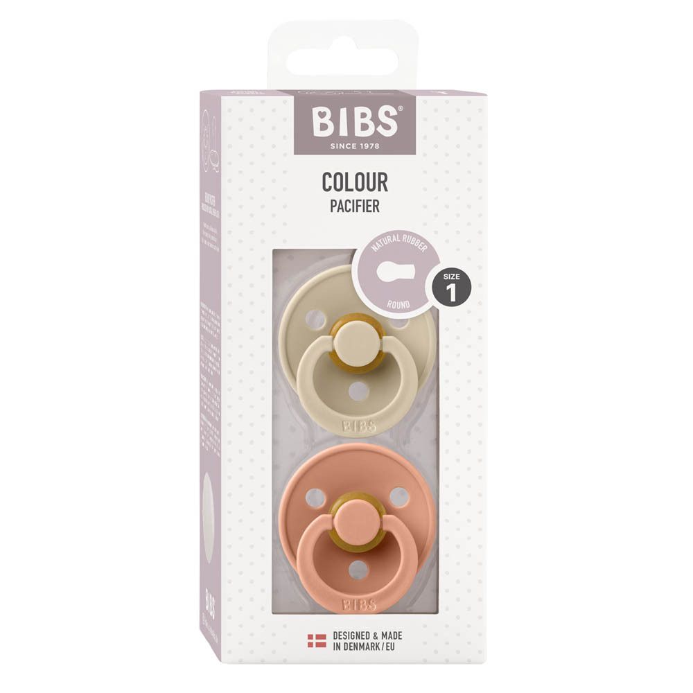 BIBS® BIBS COLOUR pfirsich 0 - 6 Monate Gr. 1