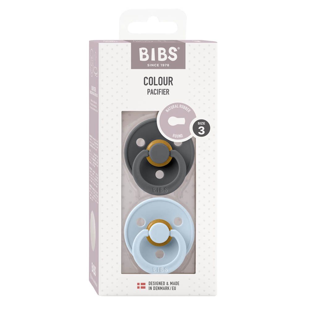 BIBS® Colour Iron & Baby blue  +18 Monate