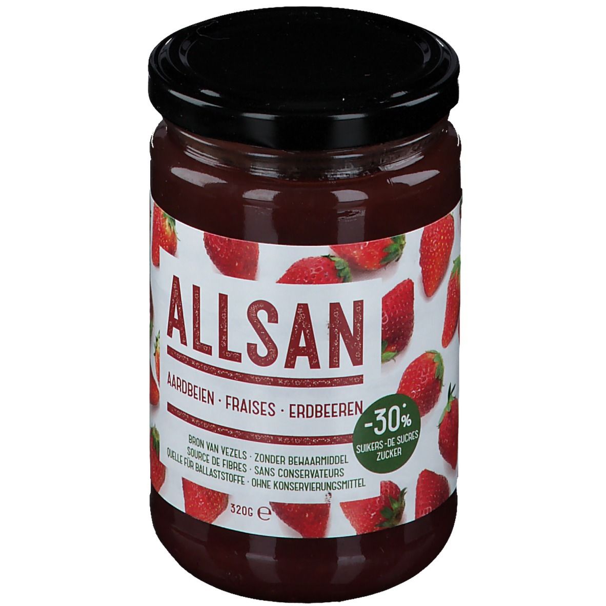 ALLSAN Pâte à tartiner Fraises