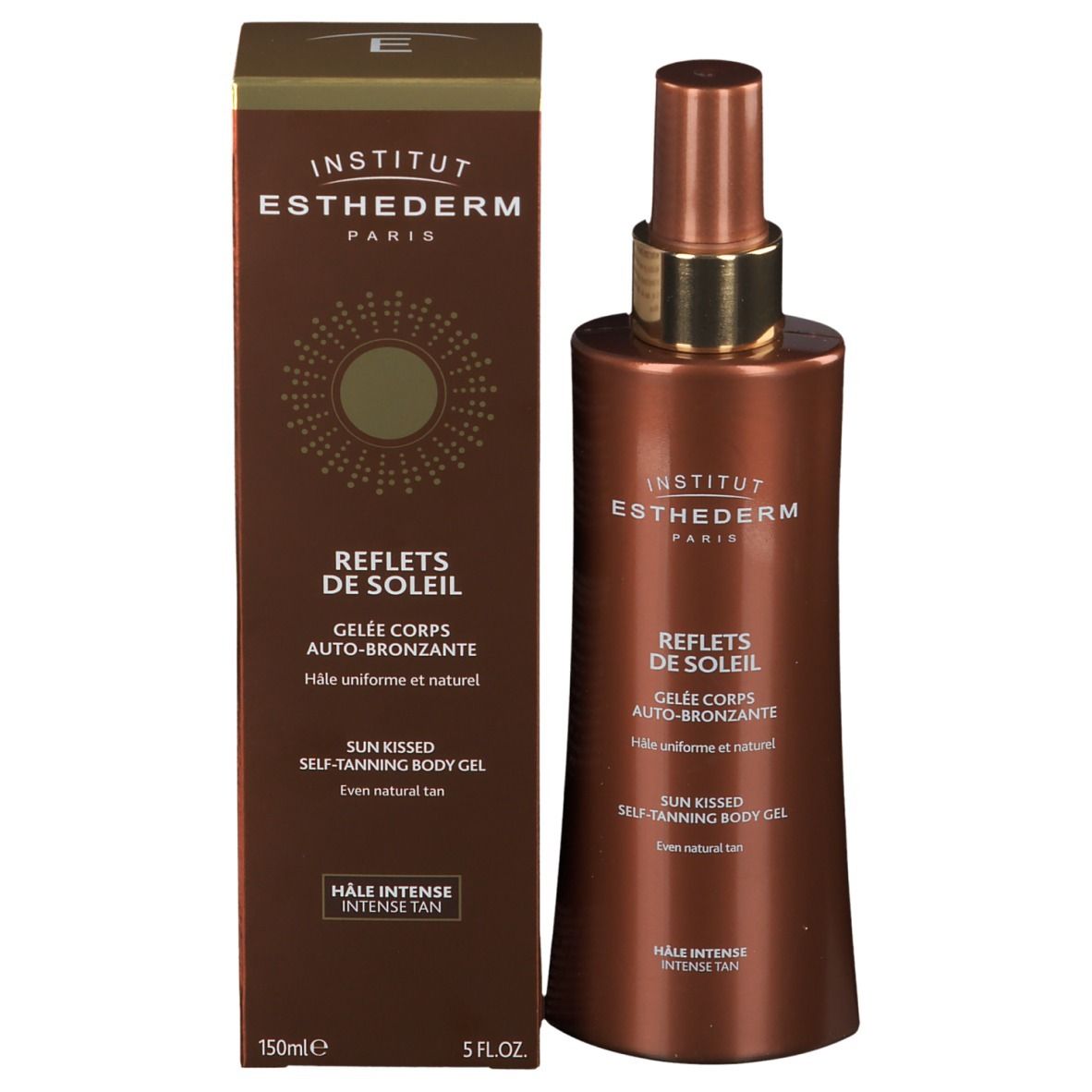 INSTITUT ESTHEDERM Reflets de Soleil Gelée Auto-bronzante Hâle Intense