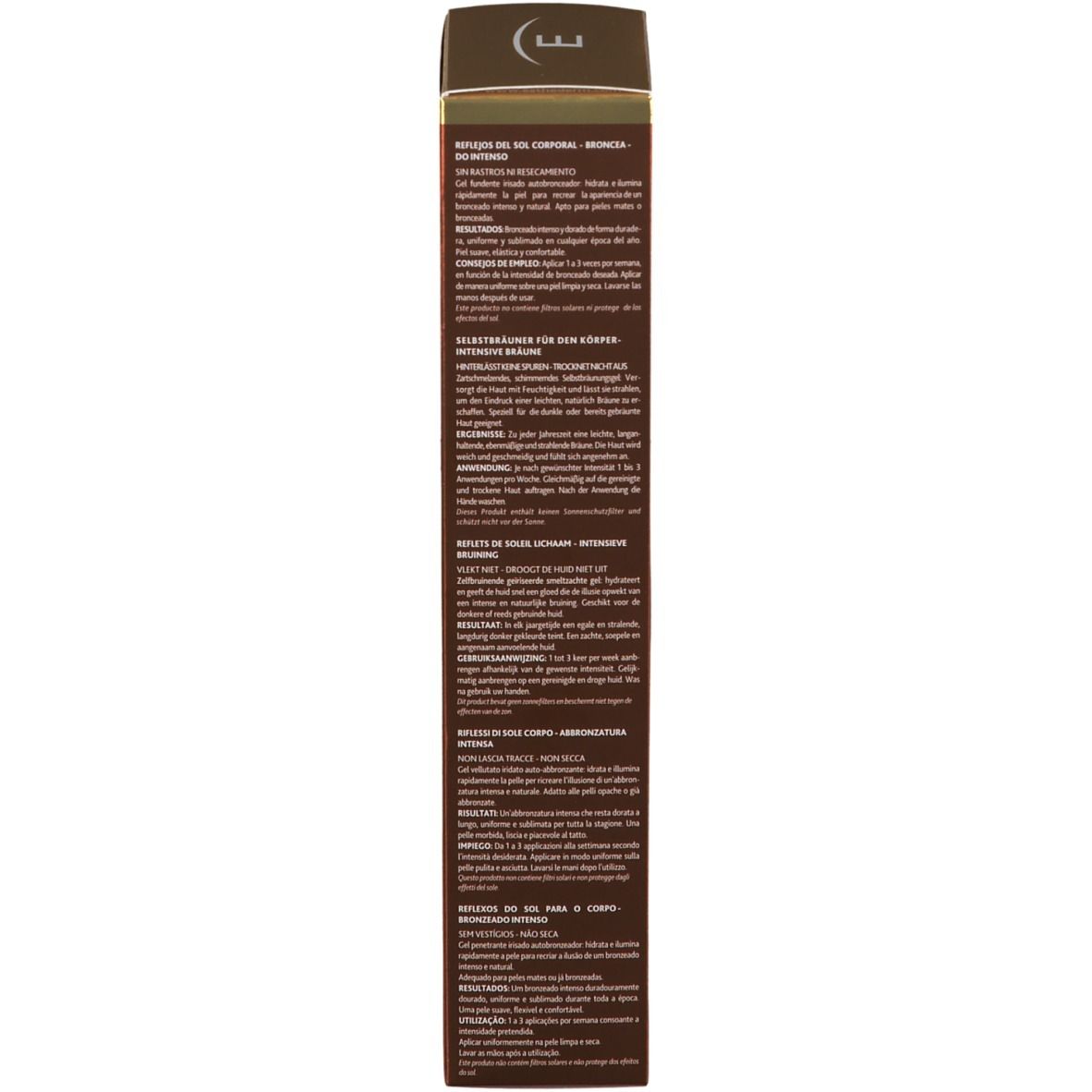 INSTITUT ESTHEDERM Reflets de Soleil Gelée Auto-bronzante Hâle Intense