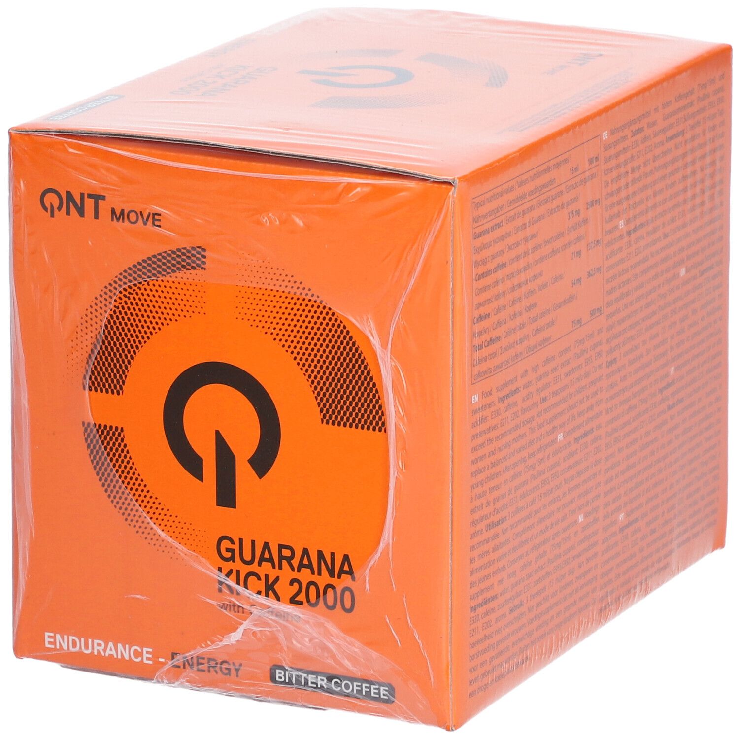 QNT® Guarana Kick mit Koffein 2000 bitterer Kaffee Geschmack