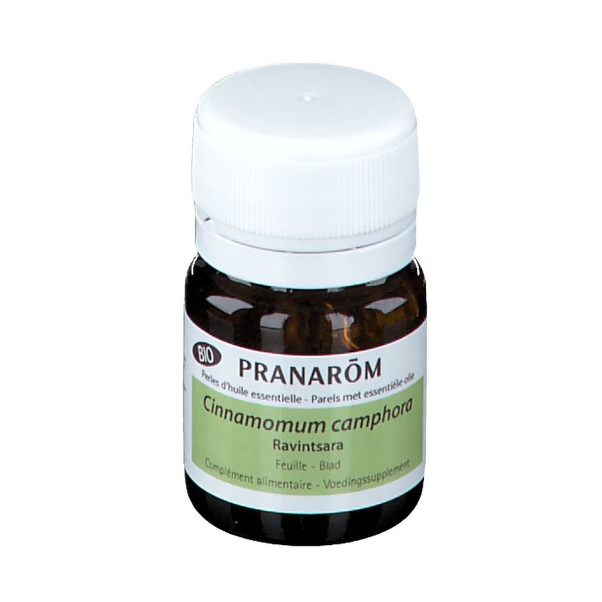 PRANARÔM - Perles Ravintsara Bio - Mini-Capsules Prédosées À L’Huile Essentielle - Confort Respiratoire & Défenses Naturelles - 100 % Pure Et Naturelle - HECT - 60 Perles