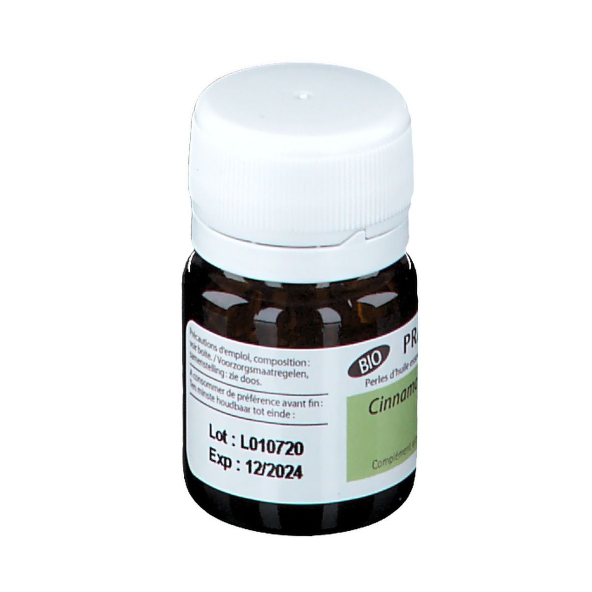 PRANARÔM - Perles Ravintsara Bio - Mini-Capsules Prédosées À L’Huile Essentielle - Confort Respiratoire & Défenses Naturelles - 100 % Pure Et Naturelle - HECT - 60 Perles