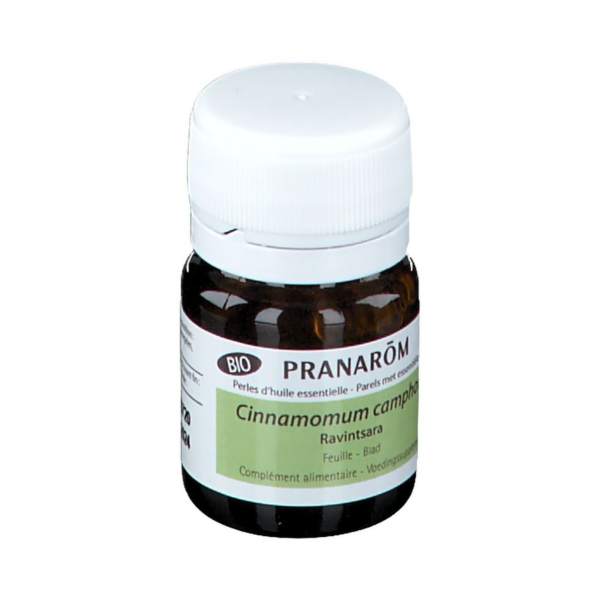 PRANARÔM - Perles Ravintsara Bio - Mini-Capsules Prédosées À L’Huile Essentielle - Confort Respiratoire & Défenses Naturelles - 100 % Pure Et Naturelle - HECT - 60 Perles