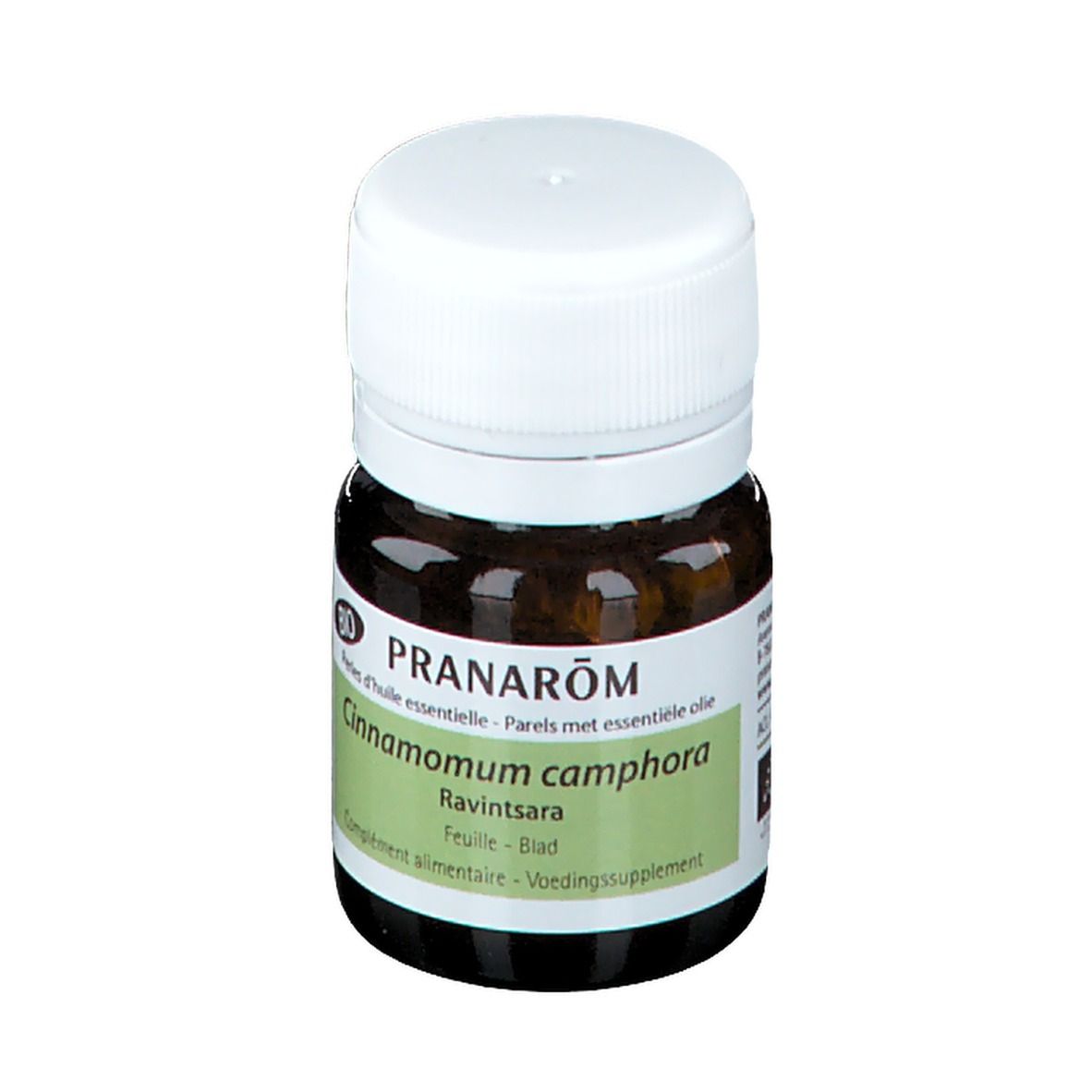 PRANARÔM - Perles Ravintsara Bio - Mini-Capsules Prédosées À L’Huile Essentielle - Confort Respiratoire & Défenses Naturelles - 100 % Pure Et Naturelle - HECT - 60 Perles